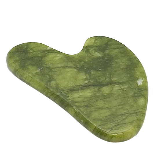 Nefrit jáde Gua Sha kő