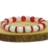 Hójáde - roppantott kristály karkötő (piros)